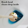 thumbnail image 5 of Detachable Toilet Brush with Long Handle, Soft Rubber No-Corner Cleaning Brush, Toilet Cleaner Tool with Base for Easy Bathroom Cleaning, 5 of 7