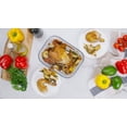 thumbnail image 4 of Recipiente de almacenamiento de alimentos AGTRADE de vidrio grande de 3.5 L con tapa de 1200 ml, 4 of 5
