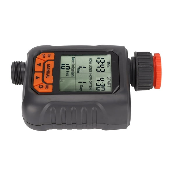 Irrigation Timer,G3/4 Sprinkler Timer IP65 Garden Watering Accessory Sprinkler Timer Time-Tested Durability