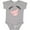 AC-Heather Grey, variant on Inktastic I'm a Pig Deal Cute Pig Pun Boys or Girls Baby Bodysuit