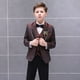 thumbnail image 3 of Conjunto de vestido Formal para niños, traje de flores de Color degradado, traje de boda de pasarela, Blazer, chaleco, pantalones, atuendo de 3 piezas, 3 of 5