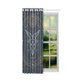 thumbnail image 2 of MKHERT Capricorn Zodiac Window Curtain Living Room,Bedroom Window Drapes 52x84 inch, 2 of 3