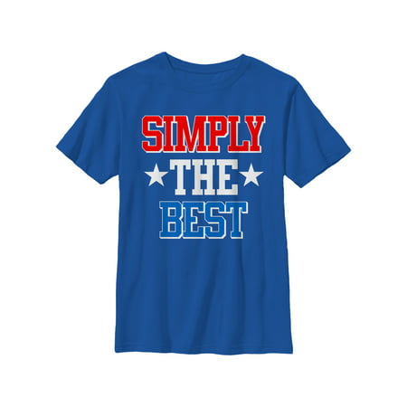 Boys' 4th of July Simply the Best T-Shirt (Simply The Best Clothing)