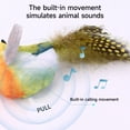 thumbnail image 6 of Dujiujun 1 Set Cat Toy with Sound Effect Interactive Bite-Resistant Bird Shape Fun Cat Teasing Toy Pet Supplies, 6 of 8