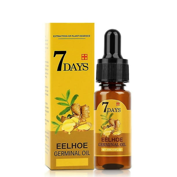 Ginger Germinal Hair Growth Serum Hairdressing Oil Hair Relief 7 Day Regrow