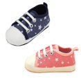 thumbnail image 3 of Baby Boys Girls Shoes Canvas Toddler Sneakers Anti-Slip Infant First Walkers 0-18 Months, 3 of 3