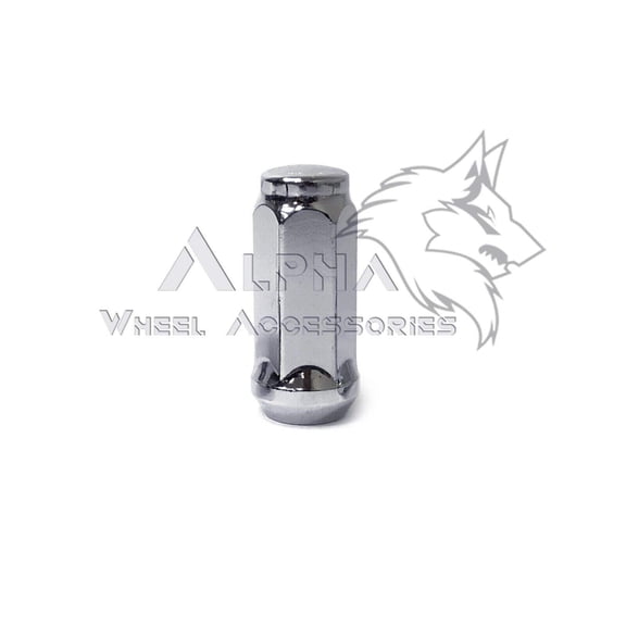 1Pc Chrome Bulge Acorn Lug Nut M14x1.5 XL 2" Tall Tapered Conical 60 Degree