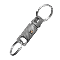 thumbnail image 1 of Titanium Alloy Knurling Keychain 360 Degree Rotation Quick Dismantling Portable Outdoor EDC Accessory,1 * Key Chain, 1 of 8