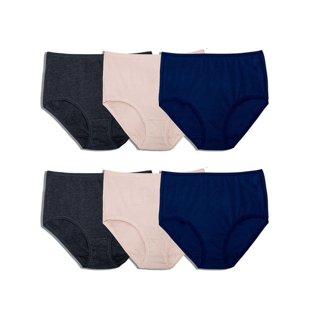 Ropa Interior Fruit of the Loom 360° Stretch para Mujer, Algodón Confort