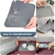 thumbnail image 4 of Silicone Trivets For Hot Pots and Pans Large, Trivets For Hot Dishes Modern, Trivets for Granite Countertops, Silicone Hot Pads For Kitchen, Silicone Hot Pads&nbsp;Pot Holders 9"X12"Grey Dark 3Pcs, 4 of 5