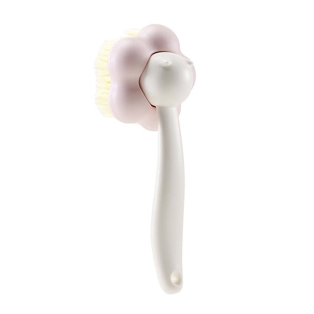 Ergonomic Handle Laundry Brush Soft Bristled Cleaning Brush