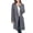 Black, variant on Lovskoo 2024 Cardigan Sweaters for Women Knit Long Sleeve Open Front Coat Solid Color Notch Lapel Oversized Winter Outerwear Tops White
