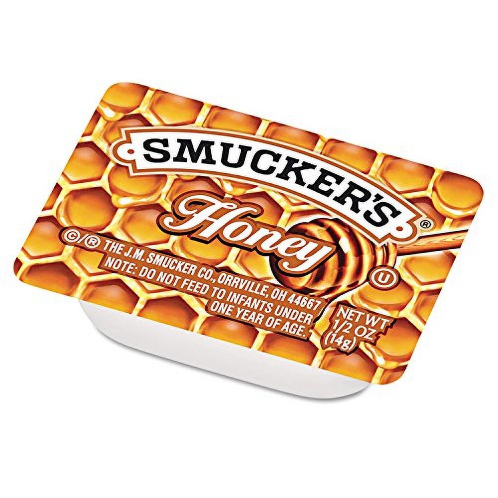 Smucker Honey, Single Serving Packs, 1/2 Oz, 200/Carton
