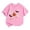 A-Pink141, variant on Kids Halloween T Shirts For Boys Girls Pumpkin Ghost Short Sleeve Crew Neck Loose Fit Graphic Tees 3-13Y