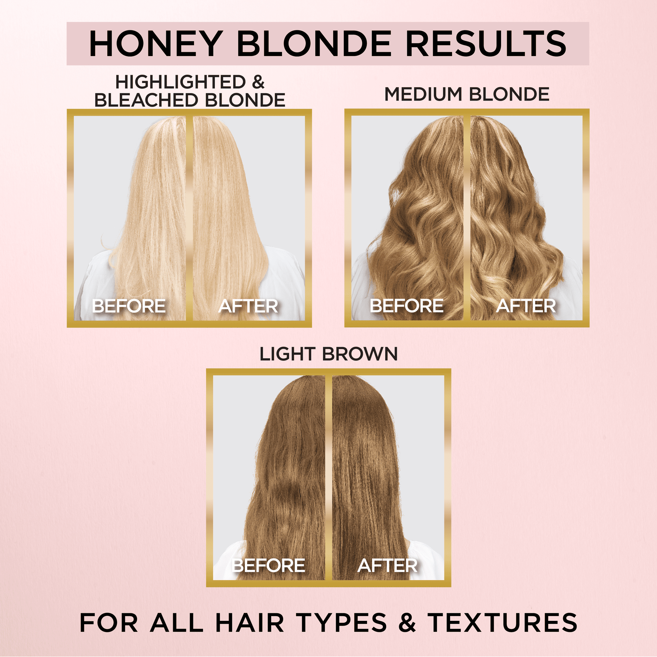 L'Oreal Paris Le Color Gloss One Step In-Shower Toning Gloss Hair Color, Honey Blonde, 4 fl oz