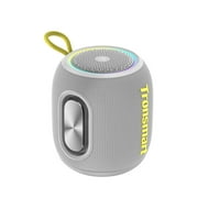 Tronsmart T8 Mini Ultra-Portable Bluetooth Speaker, 16W Big Bass, 360° Sound, IPX7 Waterproof, 20H Playtime, Custom EQ & Light - Black