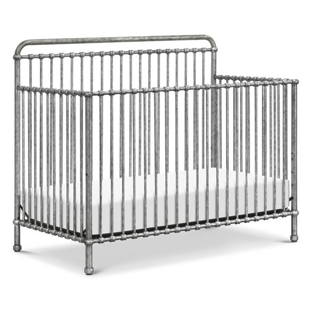 Million Dollar Baby Classic Winston 4 In 1 Convertible Crib In Vintage Silver Walmart Com Walmart Com