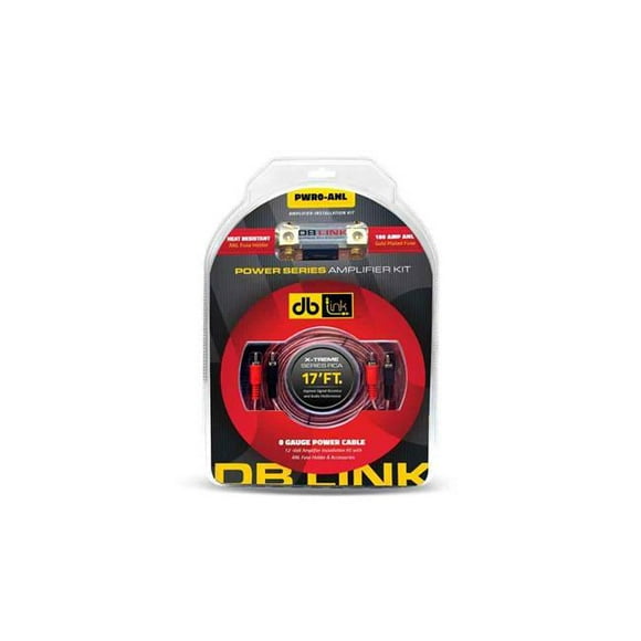 DB Link PWR0-ANL Kit de Câblage d'Amplificateur Rouge