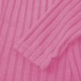 thumbnail image 6 of VISALY Women's Knit Dress Round Neck Casual Tunic Dress Slimming Fitted Dress Fall Trendy Elegant Dresses for Women Long Sleeve Crew Neck Soft Pullover Dress Basic Knit Sweater Dress Pink L, 6 of 9
