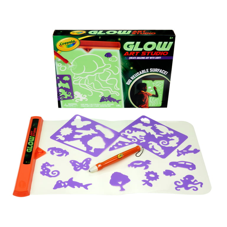 Crayola Color and Erase Mat, Travel Coloring & Art Kit, Toddler Holiday  Toys, Holiday Gifts