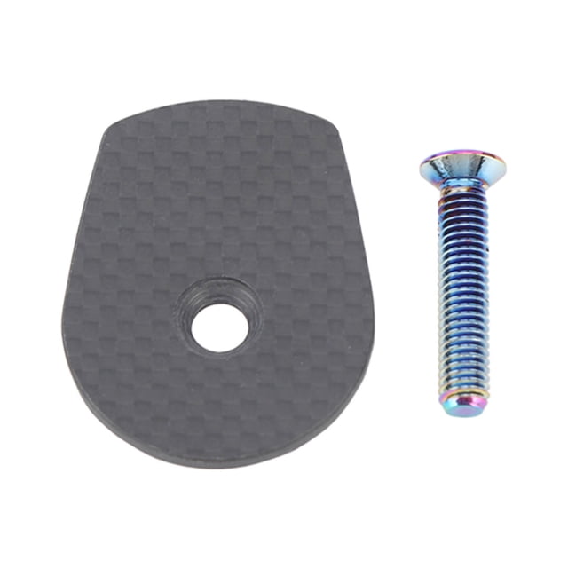 Cubierta de carbono para vástago, Tapa superior de vástago de bicicleta de carbono Cubierta superior de carbono para bicicleta Cubierta de carbono para vástago de bicicleta Impulsada por el rendimiento