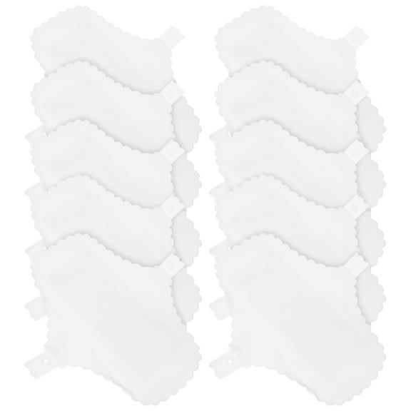 MIPCASE 10Pcs Washable Menstrual Pads Reusable Cotton Liner with Lace Design