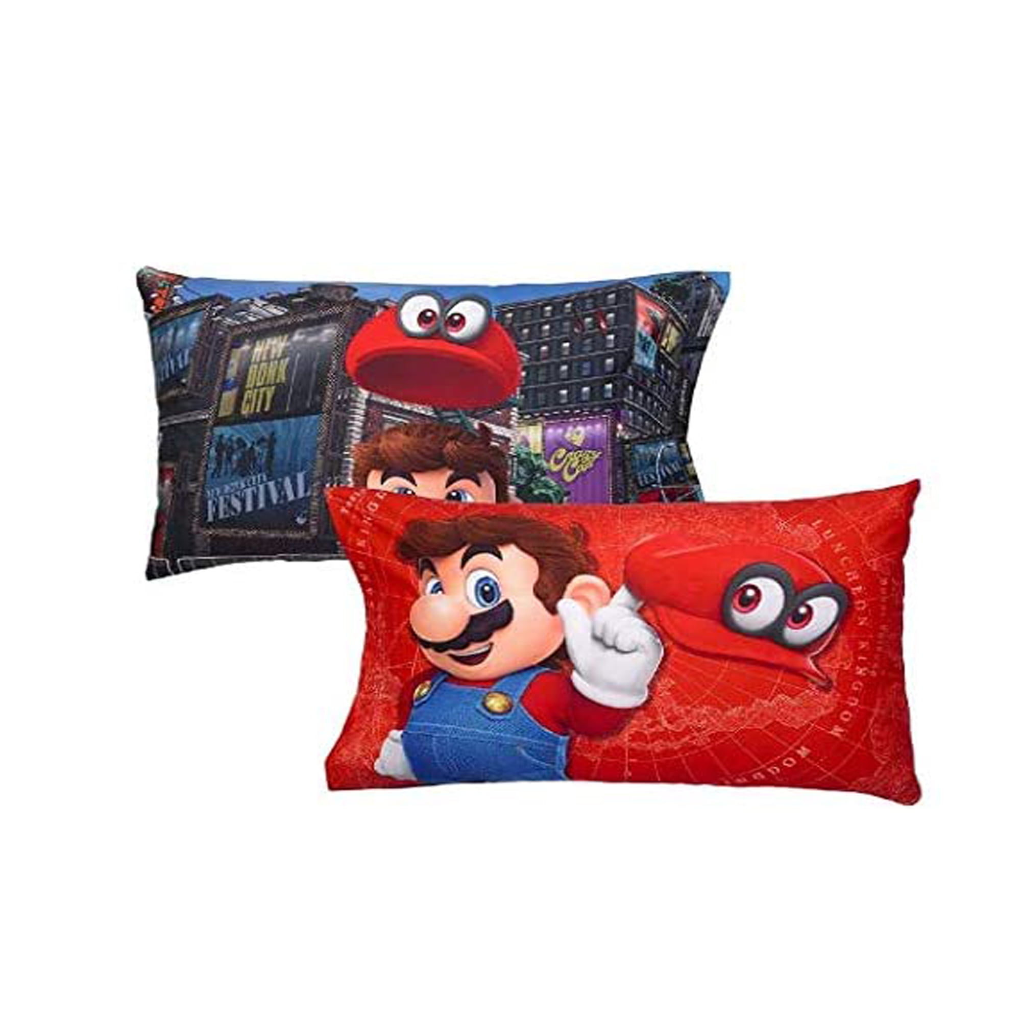 Baby Room Kids Bedroom Childrens Pillow Case personalized pillow case Toddler Room Super Mario Brothers pillow case birthday gift boys bedroom 
