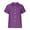 Solid Color, variant on Zpanxa Women's Button Up Shirts Cotton Short Sleeve Blouses V Neck Casual Tunics Shirt Solid Color Tops with Pockets