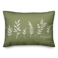 thumbnail image 2 of Creative Products Rejoice Pillow 14 x 20 Spun Poly Pillow, 2 of 3