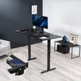 thumbnail image 2 of VIVO Electric 63” x 32” Stand Up Desk, Black Table Top, Black Frame, 2 of 8