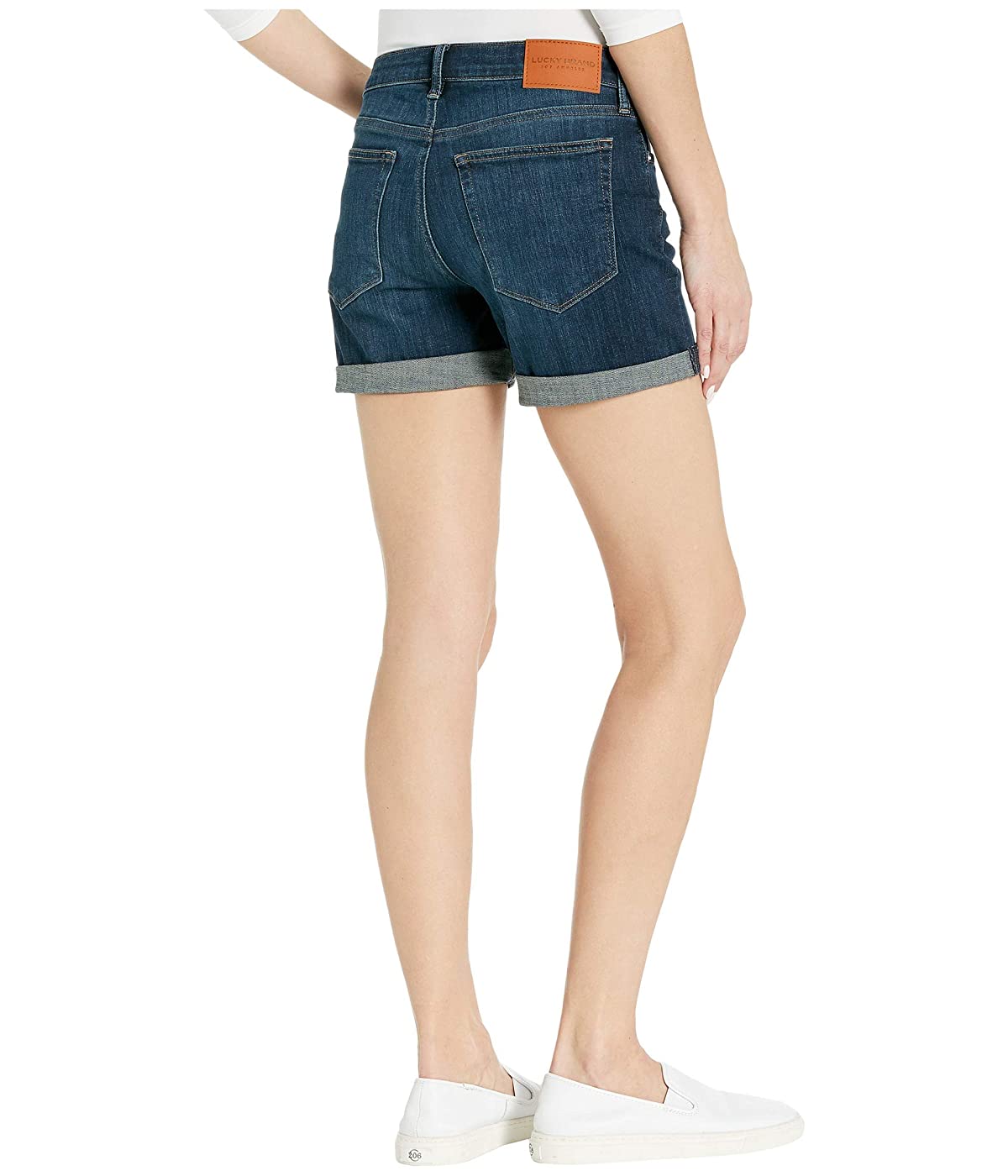 Lucky Brand Mid-Rise Roll Up Shorts in 