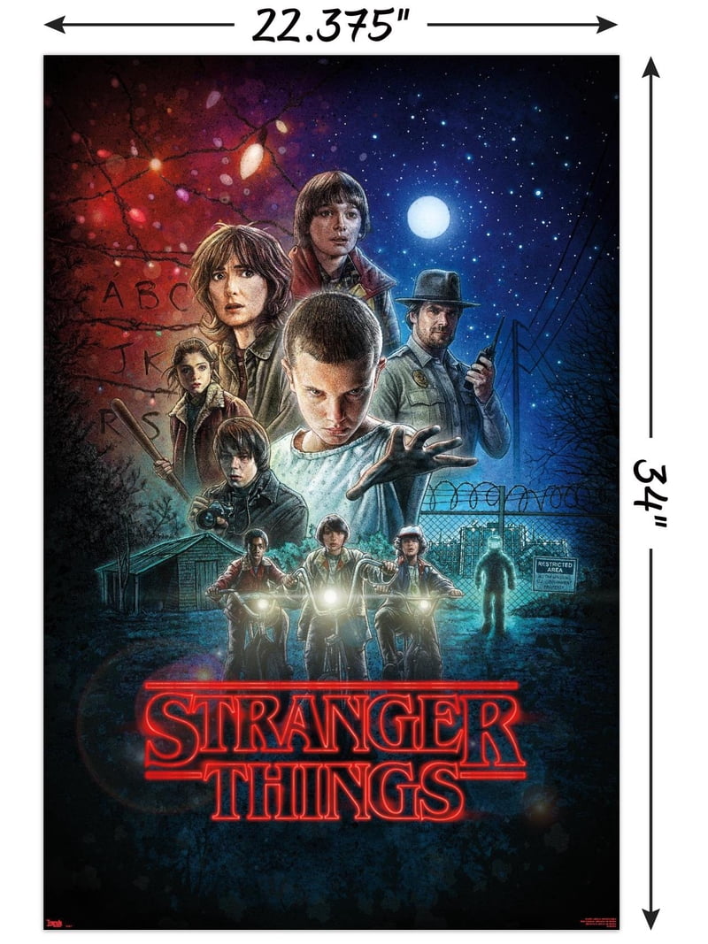 Netflix Stranger Things - One Sheet Wall Poster, 22.375