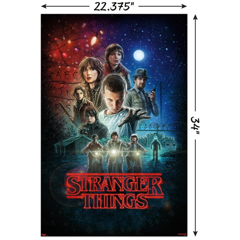 Stranger Things ポスター Netflix Stranger Things: Season 2 - Pumpkins Wall Poster, 22.375