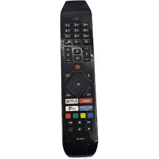 RC43141 Replacement Remote Control for Hitachi Smart LED TV