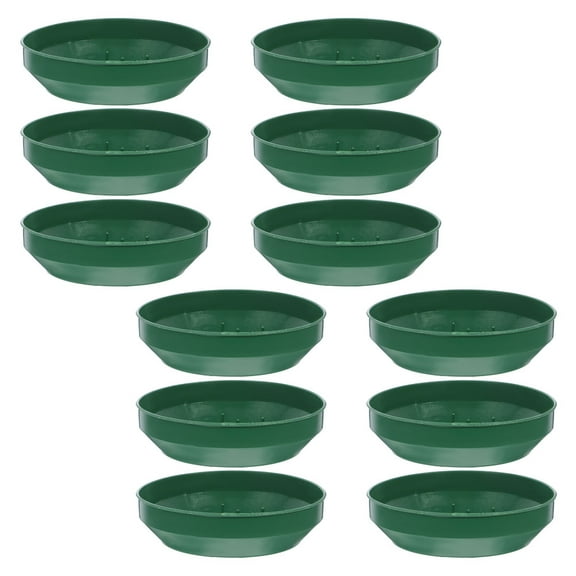 Hemoton  12 Pcs Fresh Flowers Cage Floral Wet Foam Round Needle Plate Decoration