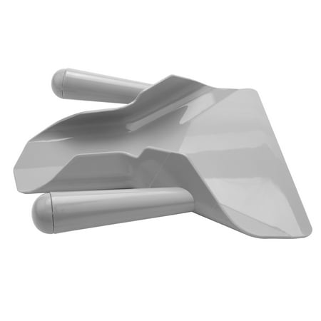 

Plastic Chip Scoop French Fries Shovel Loader Chip Packaging Shovel Funnel Popcorn Fast Food Double Handle