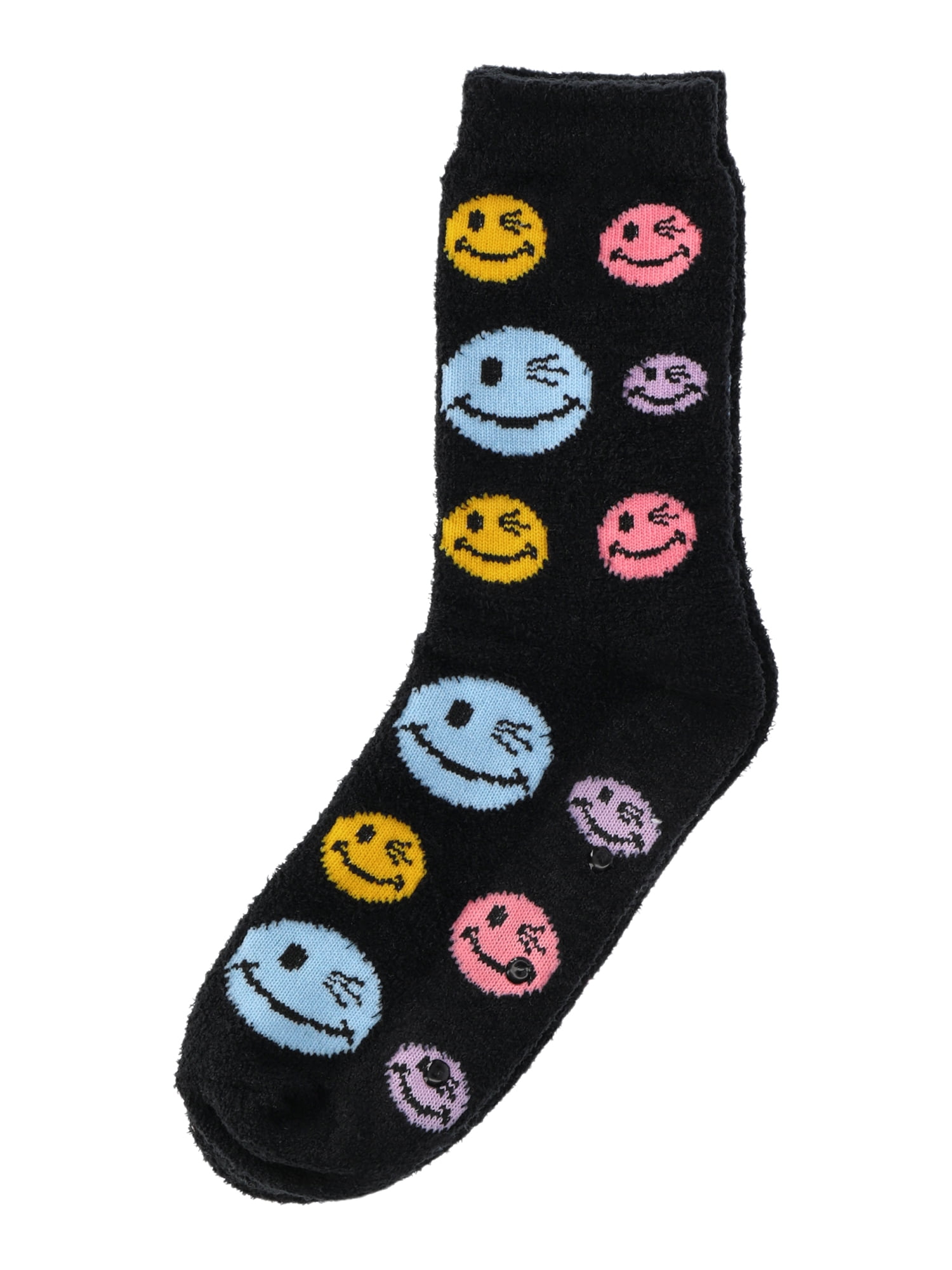 Joe Boxer Women's Plush Slippers and Socks Set, 4-Piece, Sizes 5-12