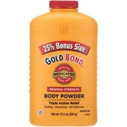 Gold Bond® Original Strength Medicated Triple Action Relief Anti-Itch Body Powder 12.5 oz. Bottle
