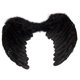 thumbnail image 5 of Accesorios disfraz con forma ángel para fotos, ideales para fiestas cumpleaños y festivales. XL Negro, 5 of 8