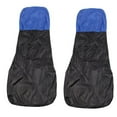 thumbnail image 1 of 2 fundas universales para asientos de coche, impermeables, de nailon (negro y azul), 1 of 7