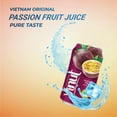 thumbnail image 4 of VINUT Real Passion Fruit Juice Drink, 100% freshly squeezed Passion Fruit, Not from Concentrate, (16.57 fl oz-Pack of 6), free from any artificial colors, flavors, or preservatives, source of Fiber, 4 of 6