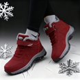 thumbnail image 3 of Winter Men's Anti-Slip Fleece Snow Boots, Thick Cotton Padded Warm Short Boots for Couple Matching, 3 of 5