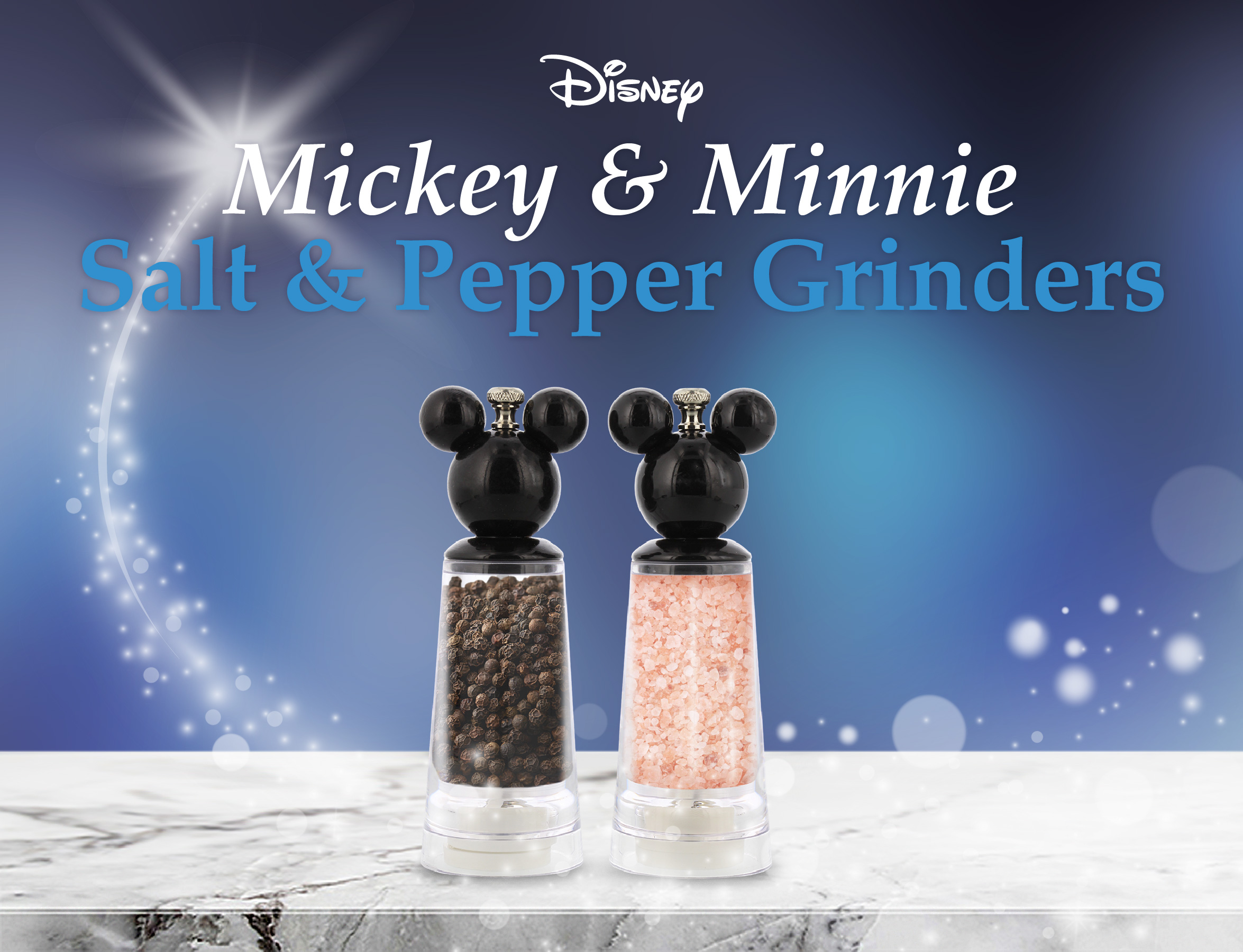 Disney Tools Salt & Pepper Mills