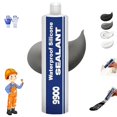 thumbnail image 1 of Scellant Structural Super Collant Tout Usage 9900, Colle Adhésive Imperméable, Composé d'Étanchéité Résistant aux UV, Scellant de Construction Multi-Surfaces pour Toit, Salle de Bain, Tuile (Gris), 1 of 8