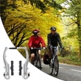 thumbnail image 4 of Greeniant 2 pares de frenos de bicicleta, frenos de bicicleta, bicicleta de montaña, kit de freno en V Ciclismo blanco Greeniant OD016179-02, 4 of 6