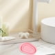 thumbnail image 5 of Pincel de maquillaje de silicona Matera de limpieza Herramientas cosméticas Cojín de lavado Portátil Sponge Eyeliner Aplicantes Scrubber Bowl Bathing Pink Vogacara HA059142-01, 5 of 7