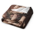 thumbnail image 5 of Chris Hemsworth Blanket Bedding Fleece Blanket Soft Throw Blankets Lightweight Anti-Static Blanket - 3 Sizes, 5 of 5