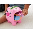 thumbnail image 4 of Fisher-Price Laugh & Learn Smart Stages Piggy Bank Pink, Small, 4 of 13