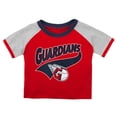 thumbnail image 2 of Infant Red/Heather Gray Cleveland Guardians Little Slugger Two-Pack Bodysuit Set, 2 of 5