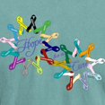 thumbnail image 3 of CafePress - Hope For A Cure T Shirt - Mens Comfort Colors® Shirt, 3 of 5